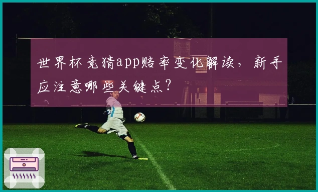 世界杯竞猜app赔率变化解读，新手应注意哪些关键点？
